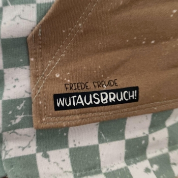 Bügelbild - Friede... Freude... WUTAUSBRUCH